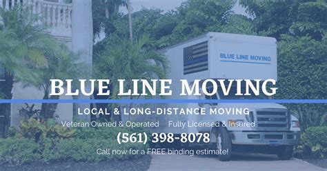 blue line moving and storage